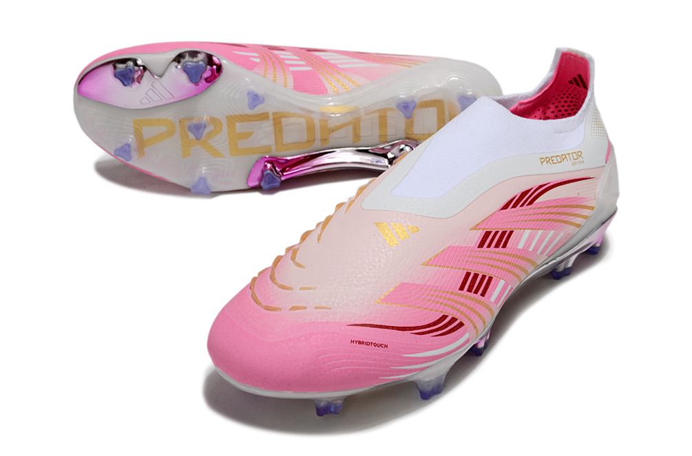 Chuteira Adidas Predator Elite FG LL - Rosa
