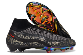 Chuteira Nike Mercurial Superfly 10 Air Max 95 Elite FG - Preto