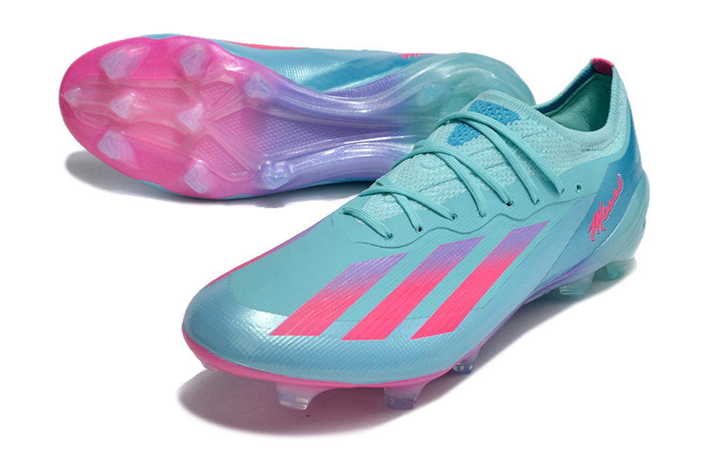 Chuteira Adidas X Crazyfast FG Elite .1 Rosa Miami