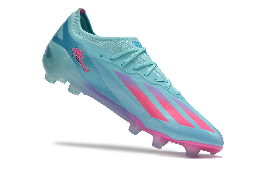 Chuteira Adidas X Crazyfast FG Elite .1 Rosa Miami