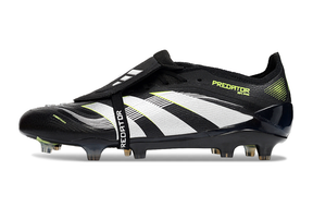 Chuteira Adidas Predator Elite FG Tongue Preta e Amarela