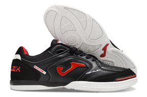 Chuteira Futsal Joma Top Flex Rebound IC Preta e Vermelha