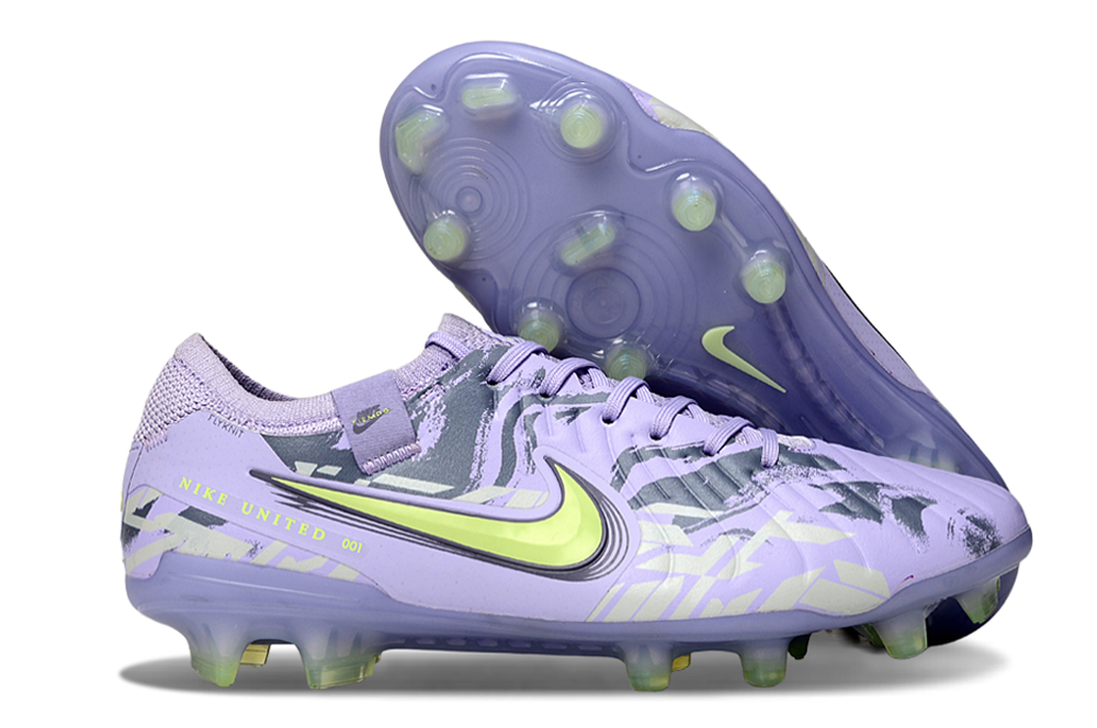 Nike Tiempo Legend 10 FG -  Roxa e Verde - Pack United