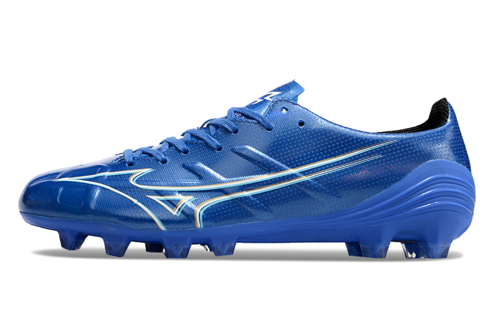 Chuteira Mizuno Alpha II FG Azul
