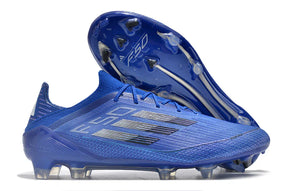 Chuteira Adidas F50 FG Azul e Preto