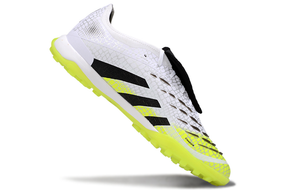 Chuteira Adidas Predator Elite Fold-Over Tongue TF - Branca, Preta e Verde