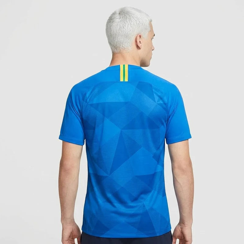 Camisola Brasil Away 2018 Azul Retro - Nike