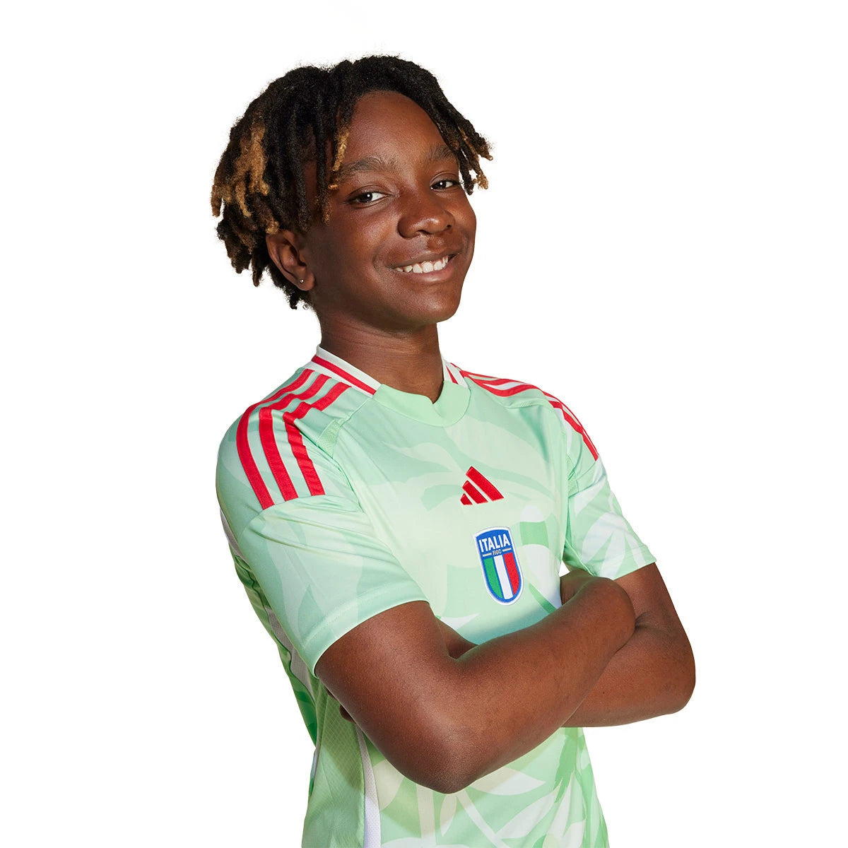 Conjunto Infantil Itália 2025 Away - Adidas