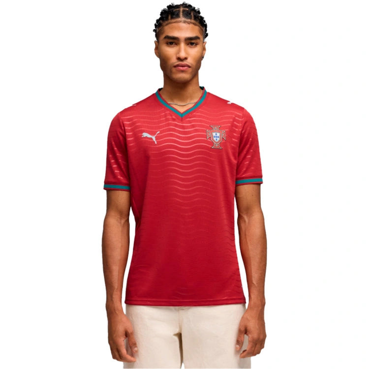 Camisola Portugal Home 25/26 Vermelho - Mundial 2026