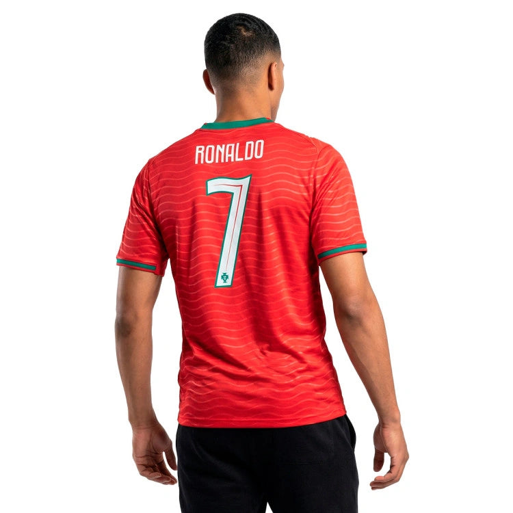 Camisola Portugal Home 25/26 Vermelho - Mundial 2026 - Ronaldo 7