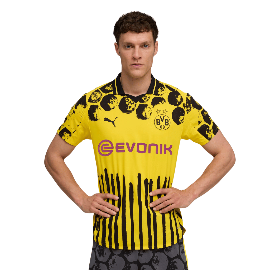 Camisola Borussia Dortmund Home 2025 KidSuper x CWC