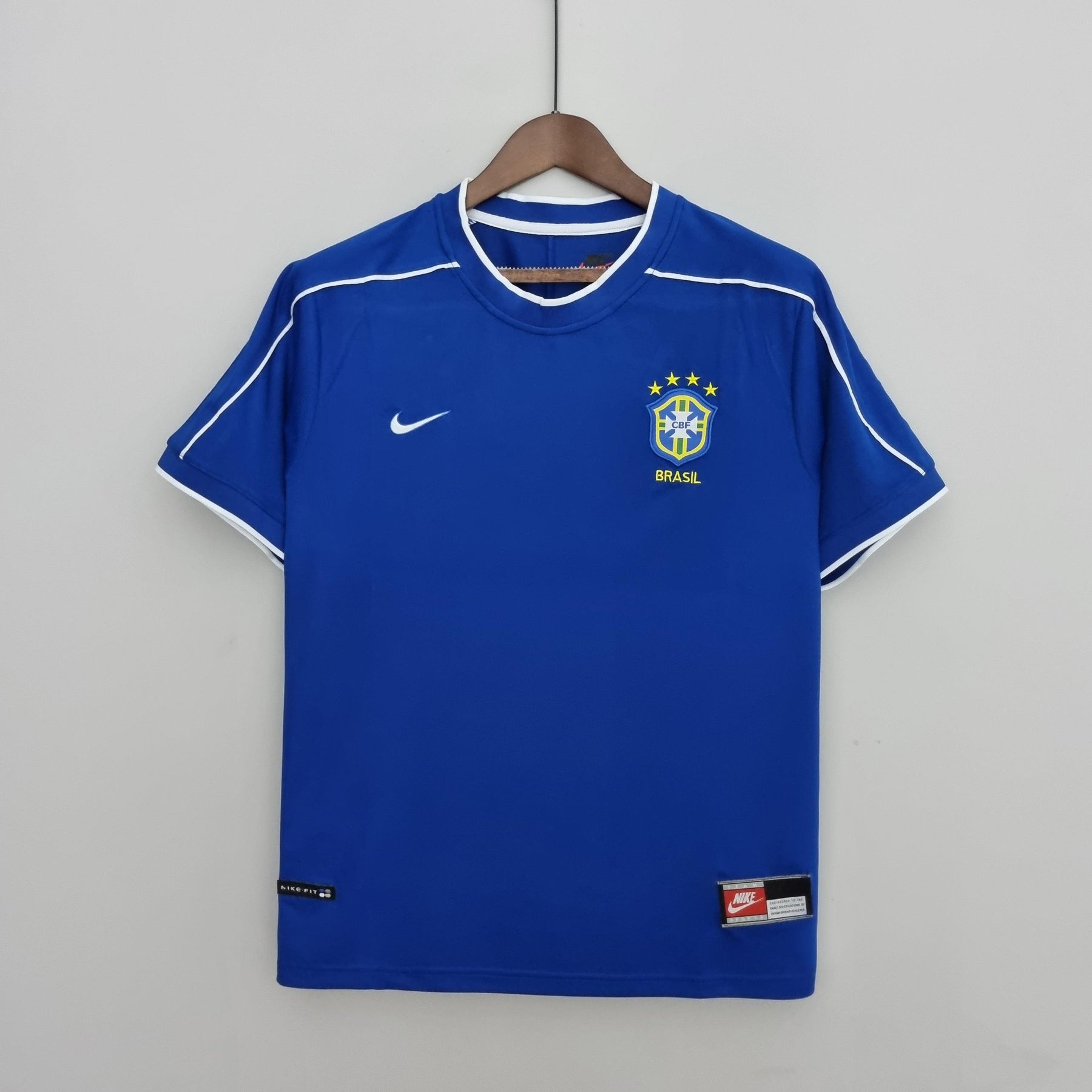 Camisola Brasil Away 1998 Retro