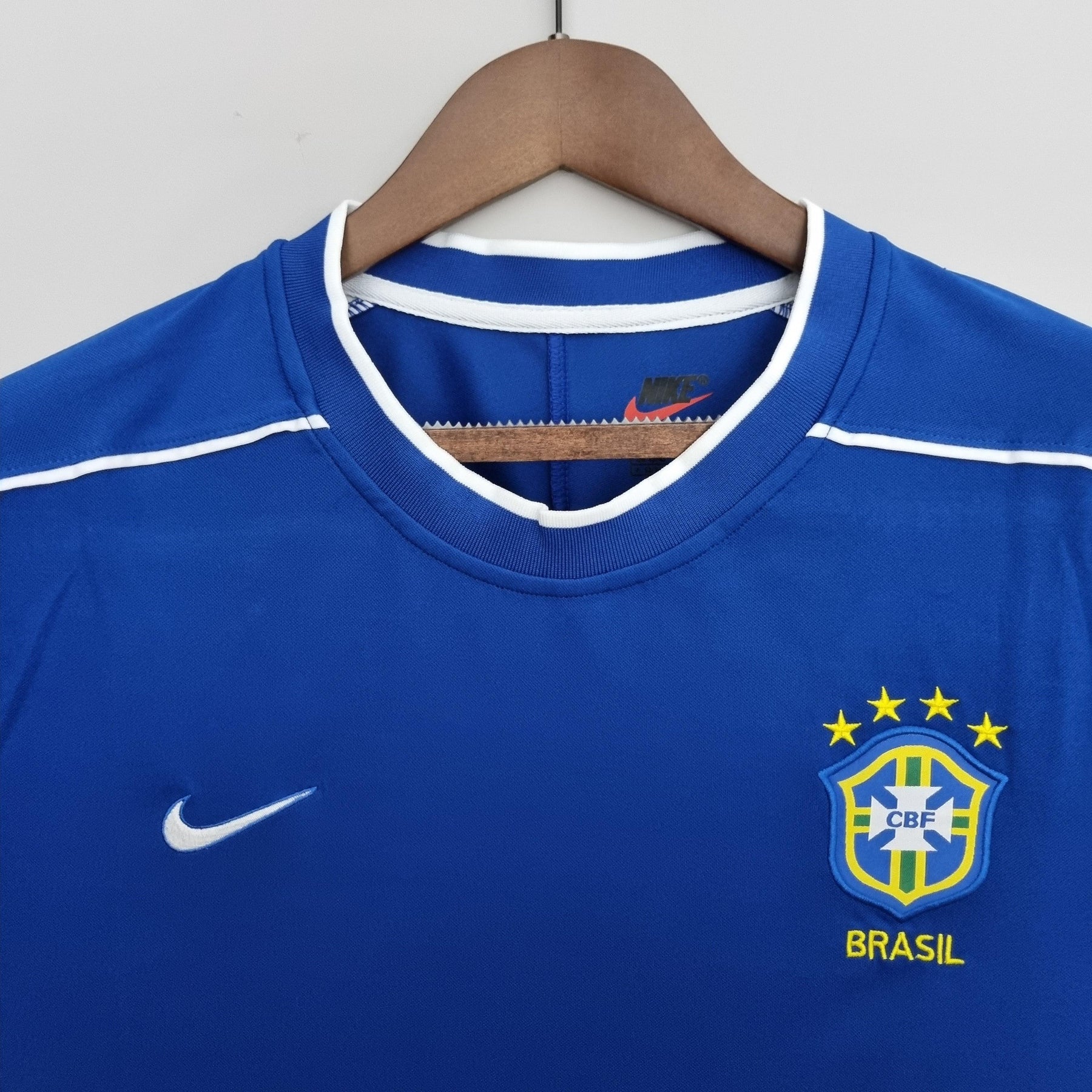 Camisola Brasil Away 1998 Retro