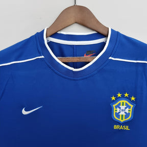 Camisola Brasil Away 1998 Retro