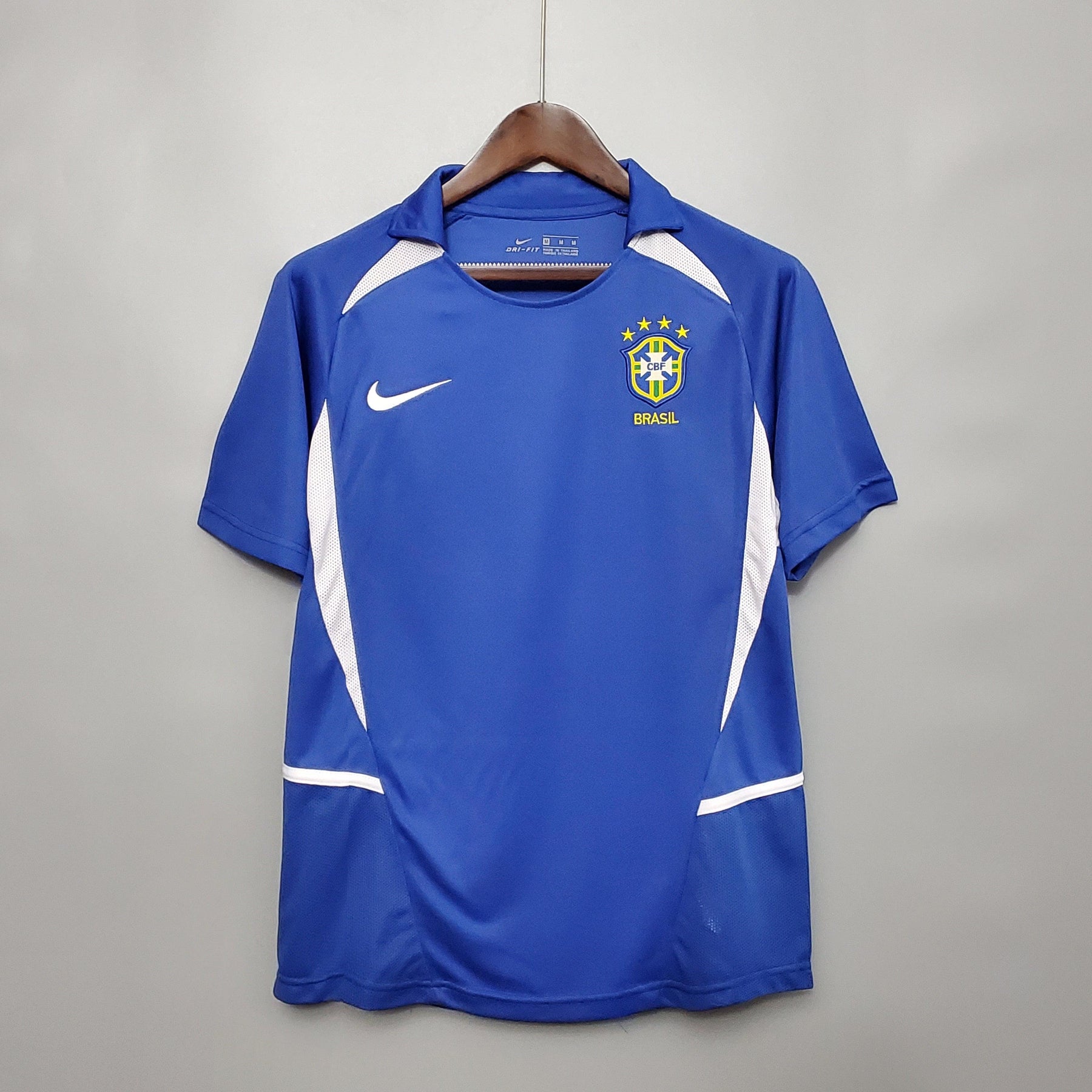 Camisola Brasil Away 2002 Retro