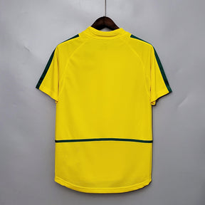 Camisola Brasil Home 2002 Retro