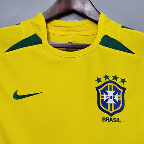 Camisola Brasil Home 2002 Retro