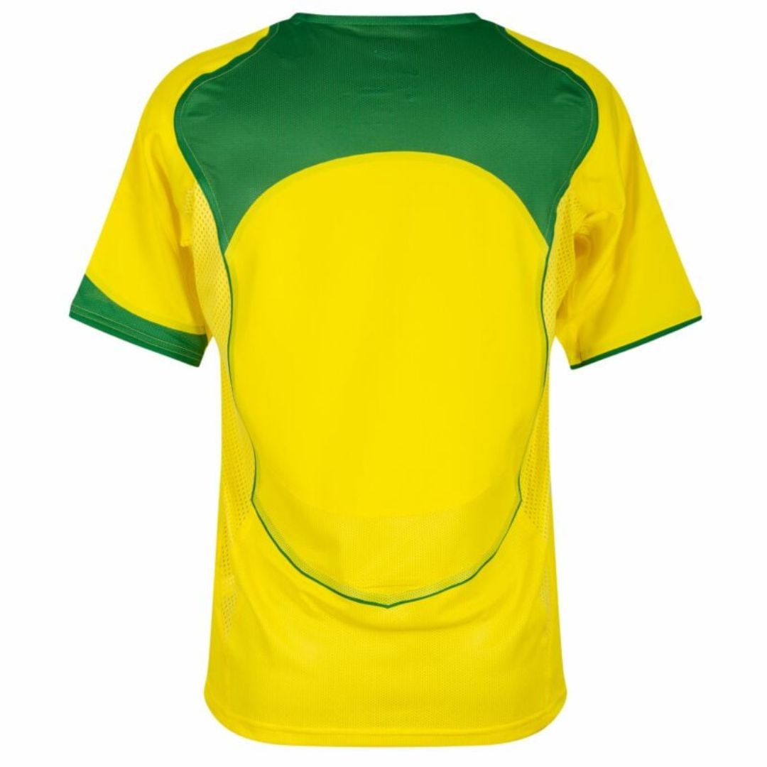 Camisola Brasil Home 2004/05 Retrô
