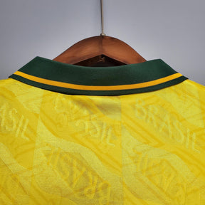 Camisola Brasil Home 91/93 Retro