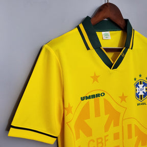 Camisola Brasil Home Jersey 1994 Retro