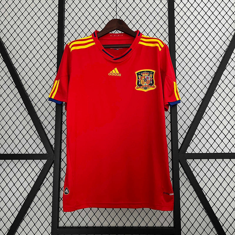 Camisola Espanha home 2010 Retro