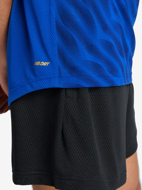 Camisola PRÉ JOGO FC Porto azul 2025/26 com símbolo bordado, destacando tecido leve e respirável.