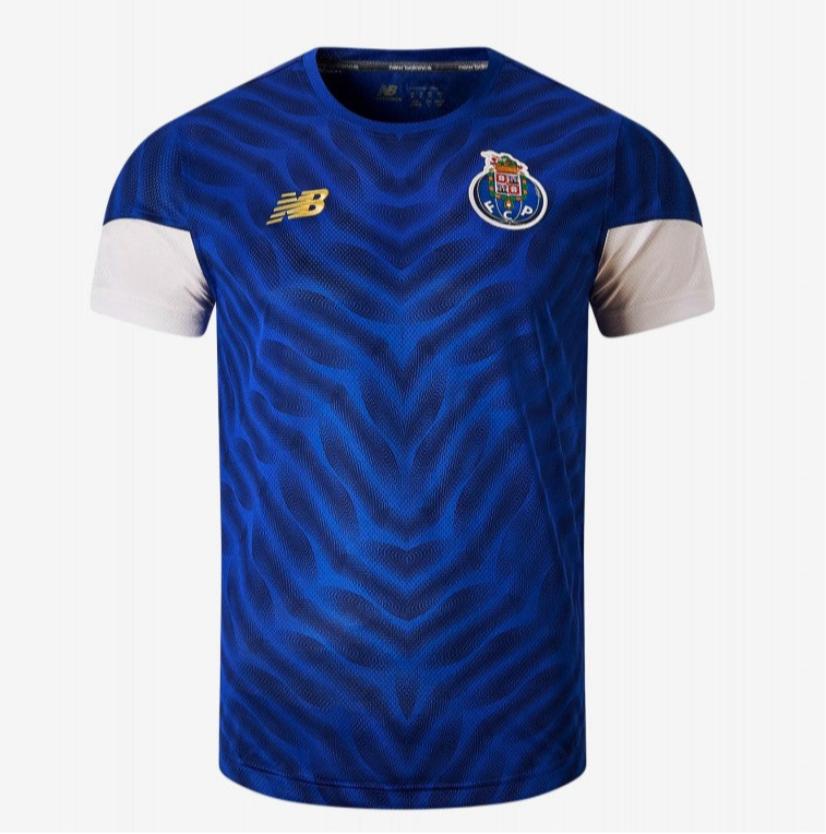 Camisola PRÉ JOGO FC Porto azul 2025/26 simbolo bordado - LANÇAMENTO