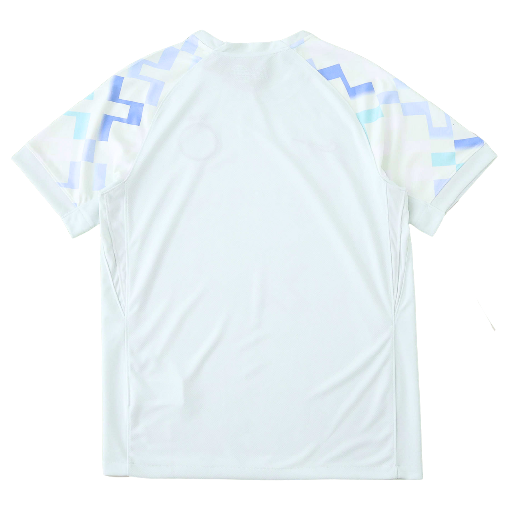 Camisola Inter de Milão Away 2025/26, parte de trás, estilo moderno, detalhamento em azul e verde.