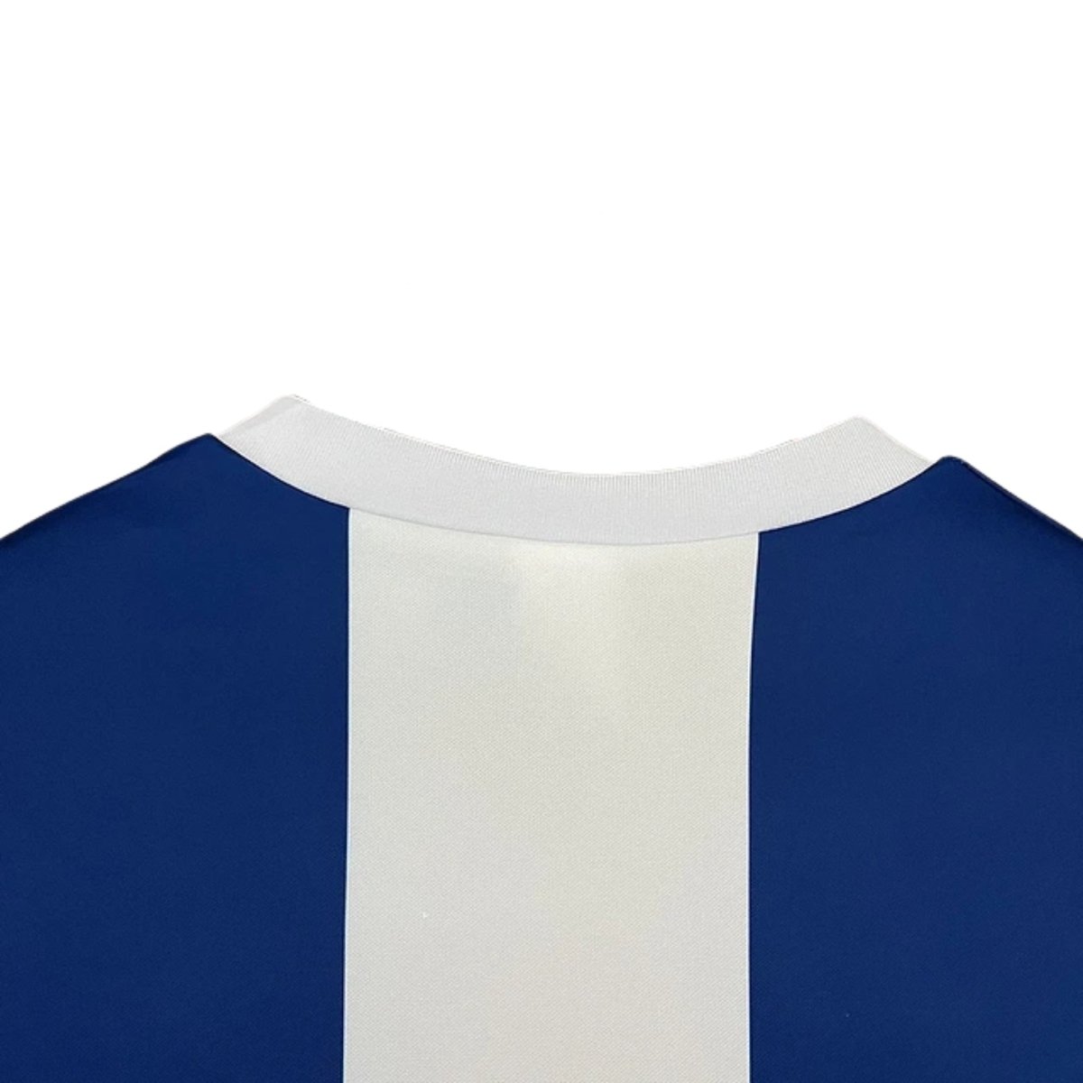 Camisola Retro FC Porto Principal 90/93, detalhe do colarinho e design traseiro.