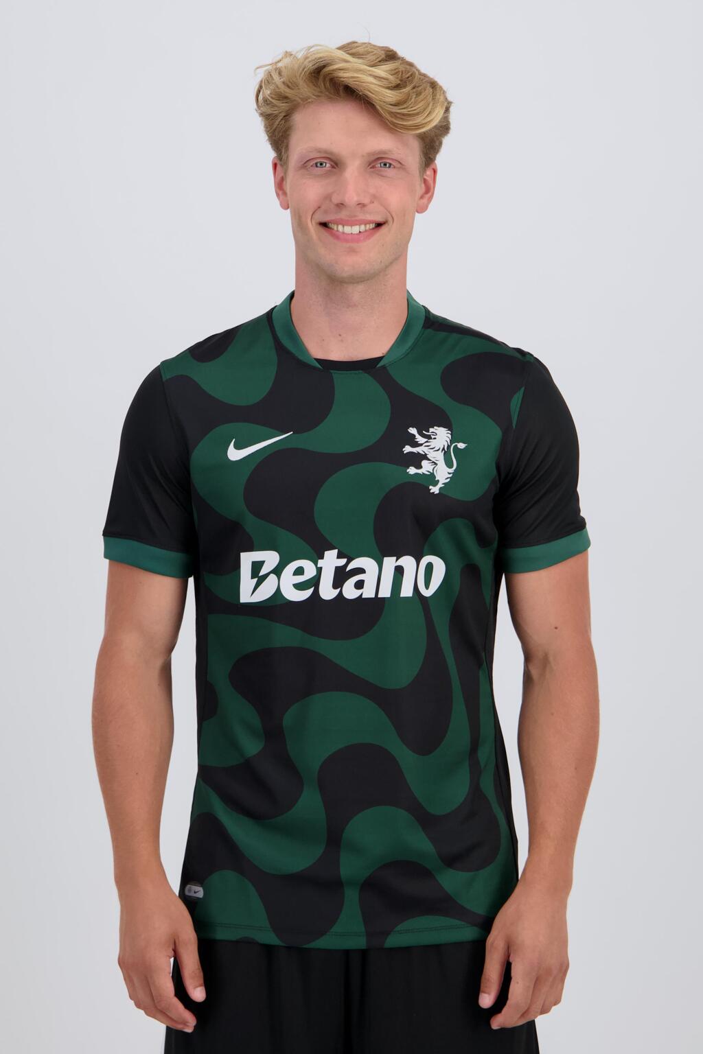 Sporting third 25/26 Preto e Verde