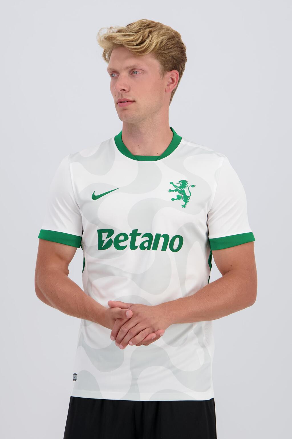 Sporting away 25/26 Branco e Verde
