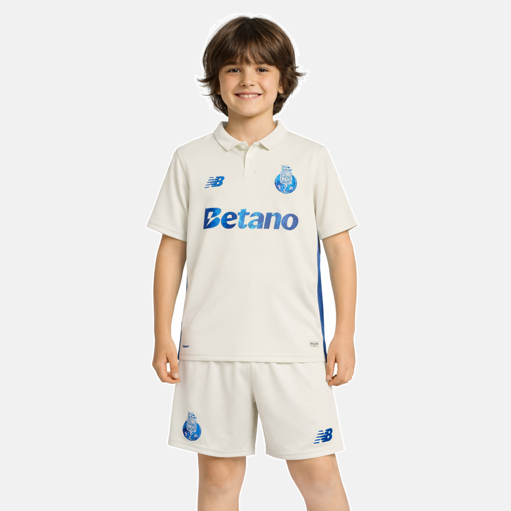 Conjunto Infantil Equipamento III 2025/26 - Dragões