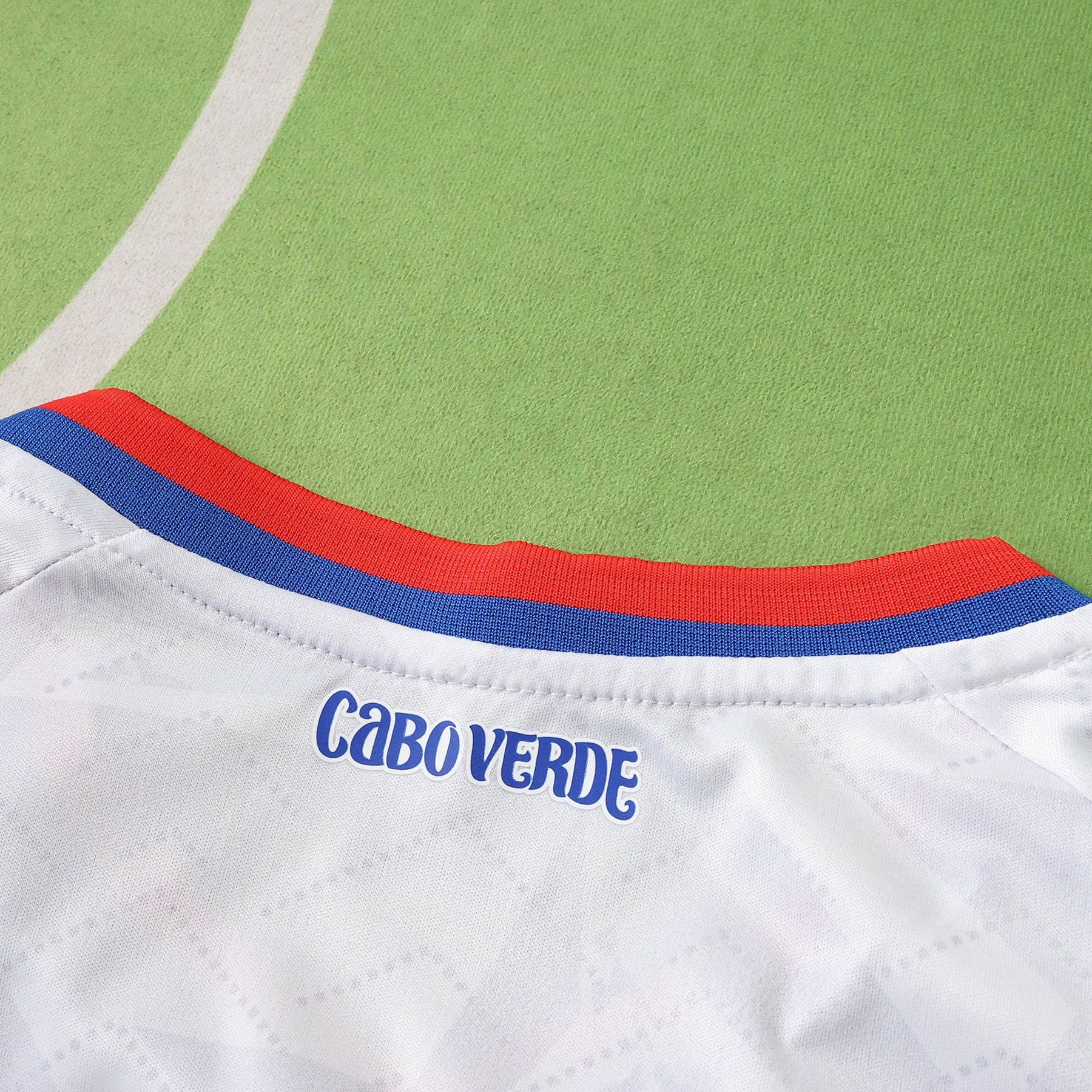 Camisola Alternativa Cabo Verde Branca - Mundial 2026