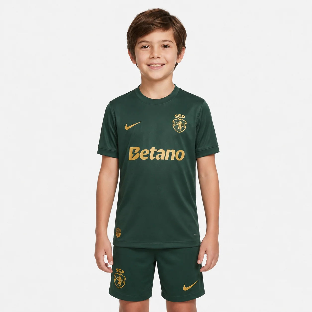 Conjunto Infantil Especial Sporting 2026/27 - Strike 120 Anos