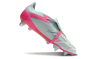 Adidas Predator Elite Fold-Over Tongue SG - Branca, Rosa e Roxa