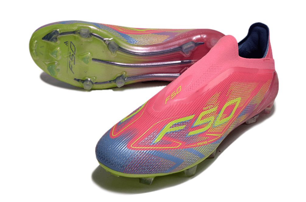 Chuteira Adidas F50 LL FG Rosa, ideal para desempenho no futebol, com design moderno e tecnologia de ponta.