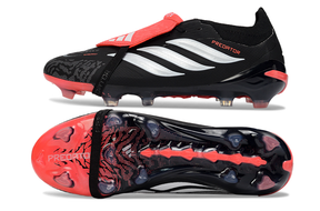 Chuteira Adidas Predator Elite FG 26 - Preta e Branca com design moderno e tecnologia Controlskin.
