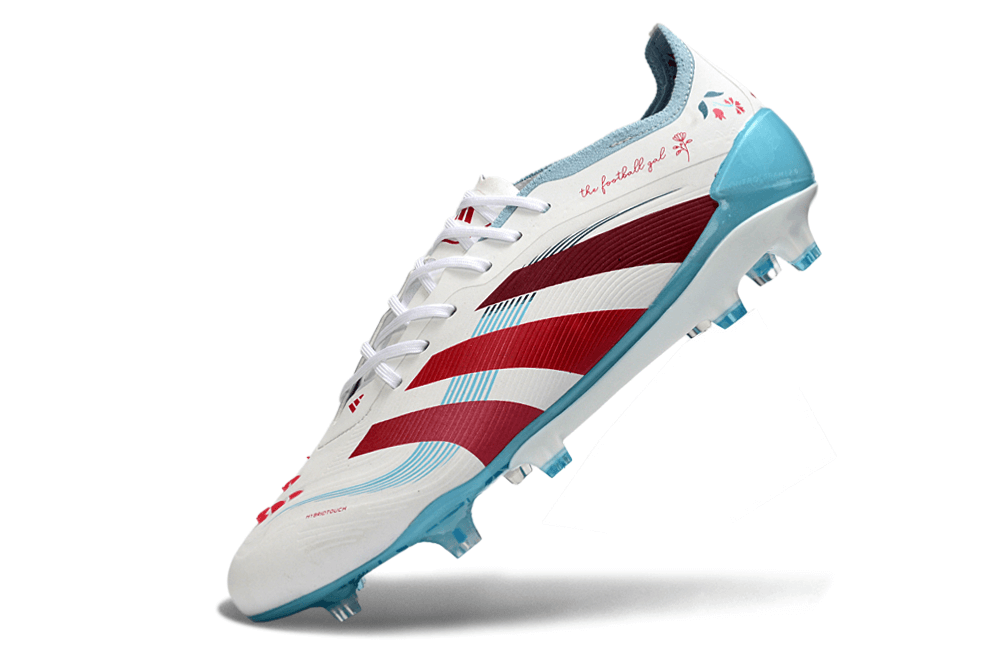 Chuteira Adidas Predator Elite FG - Ed. "Japan" com design inovador e cores vibrantes para desempenho em campo.