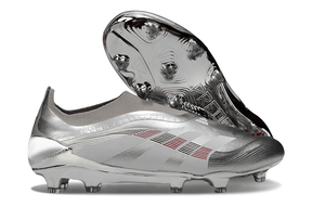 Chuteira Adidas Predator Elite FG LL - Prateada Ed. "Bellingham" com design sofisticado e tecnologia de ponta.