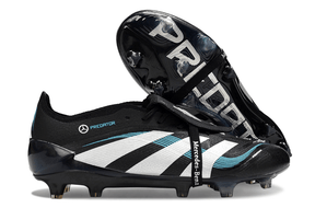 Chuteira Adidas Predator Elite FG Tongue Ed. "Mercedes" com design exclusivo e sofisticado, ideal para performance em campo.