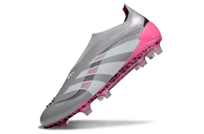 Chuteira Adidas Predator Elite FG LL - Rosa Ed. "Bellingham" com design exclusivo e tecnologia de ponta.