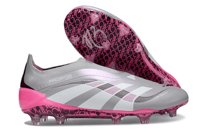 Chuteira Adidas Predator Elite FG LL - Rosa Ed. "Bellingham" com design exclusivo e tecnologia avançada.