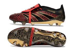 Chuteira Adidas Predator Elite FG Tongue "Year of the Snake" com design exclusivo e sofisticado para desempenho em campo.