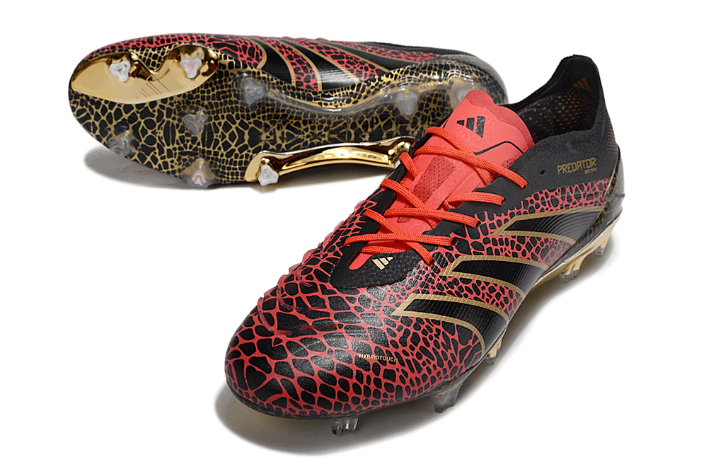 Chuteira Adidas Predator Elite FG - "Year of The Snake" com design exclusivo e tecnologia avançada.