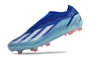 Chuteira Adidas X Crazyfast FG Elite .1 Azul, ideal para velocidade e controle em campo.
