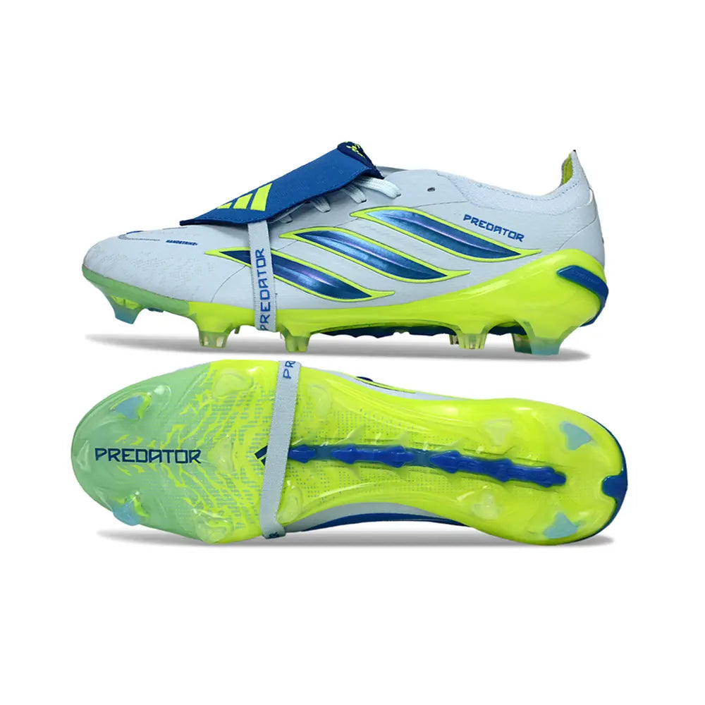 Chuteira Adidas Predator Tongue Elite FG 26 Ice Cold Precision Pack
