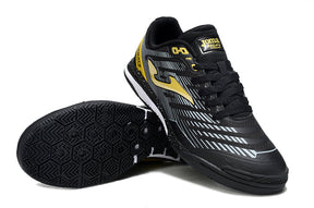 Chuteira Futsal Joma Regate Rebound IC Preta e Amarela