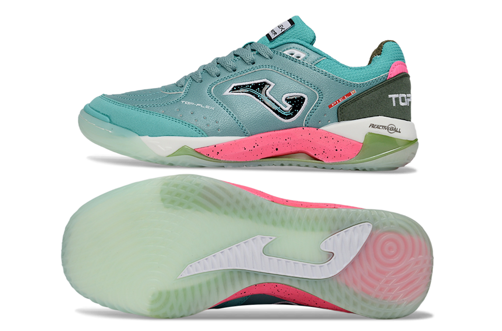 Chuteira Futsal Joma Top Flex Rebound IC Cinza