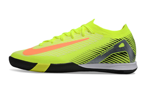 Chuteira Futsal Nike Mercurial Air Zoom Vapor 16 IC - Verde e Laranja em design vibrante