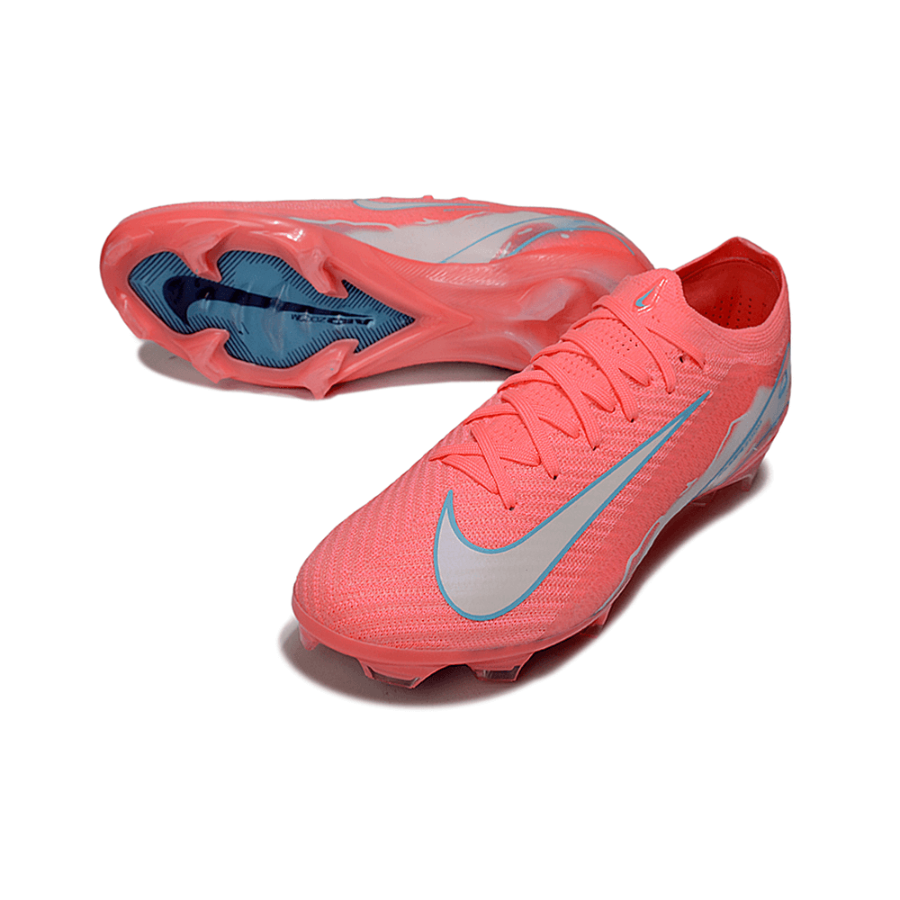Chuteira Nike Air Zoom Mercurial FG Vapor 16 Vermelha em cor vibrante com design aerodinâmico e tecnologia de ponta.